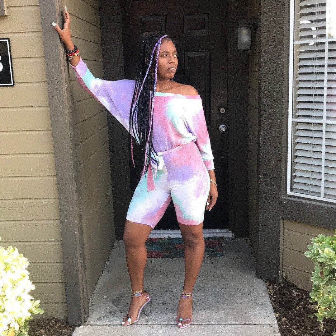Tye dyed Romper