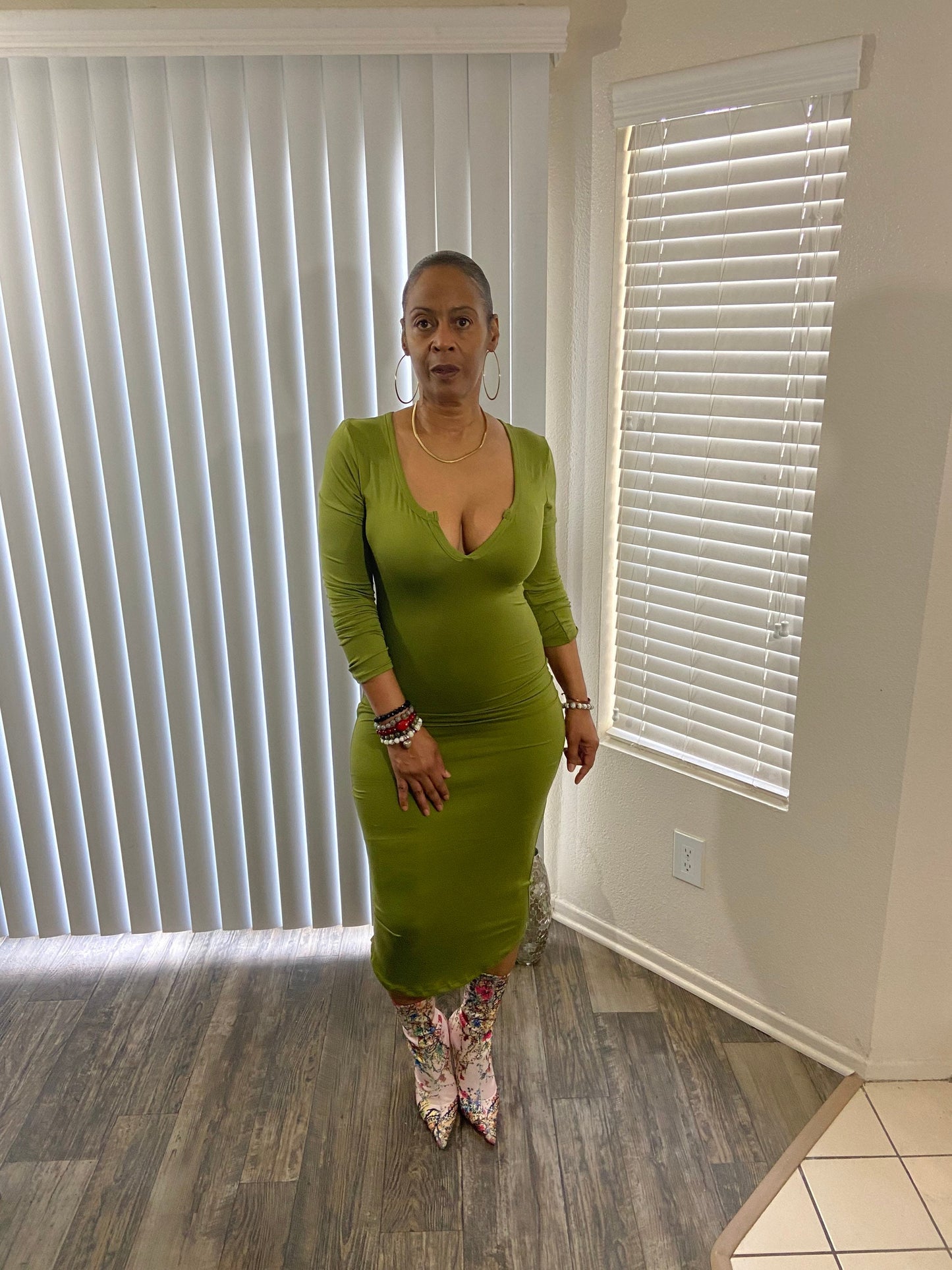 Gorgeous in Green!! Plus sizes also available