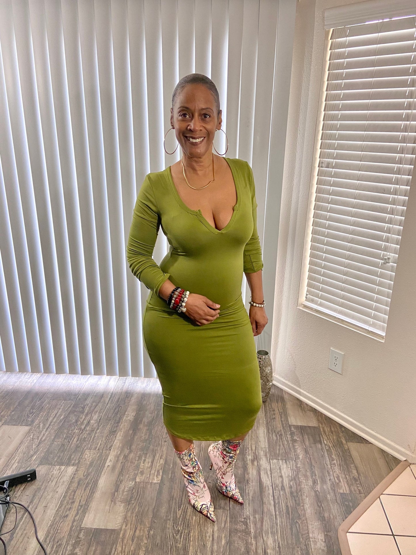 Gorgeous in Green!! Plus sizes also available