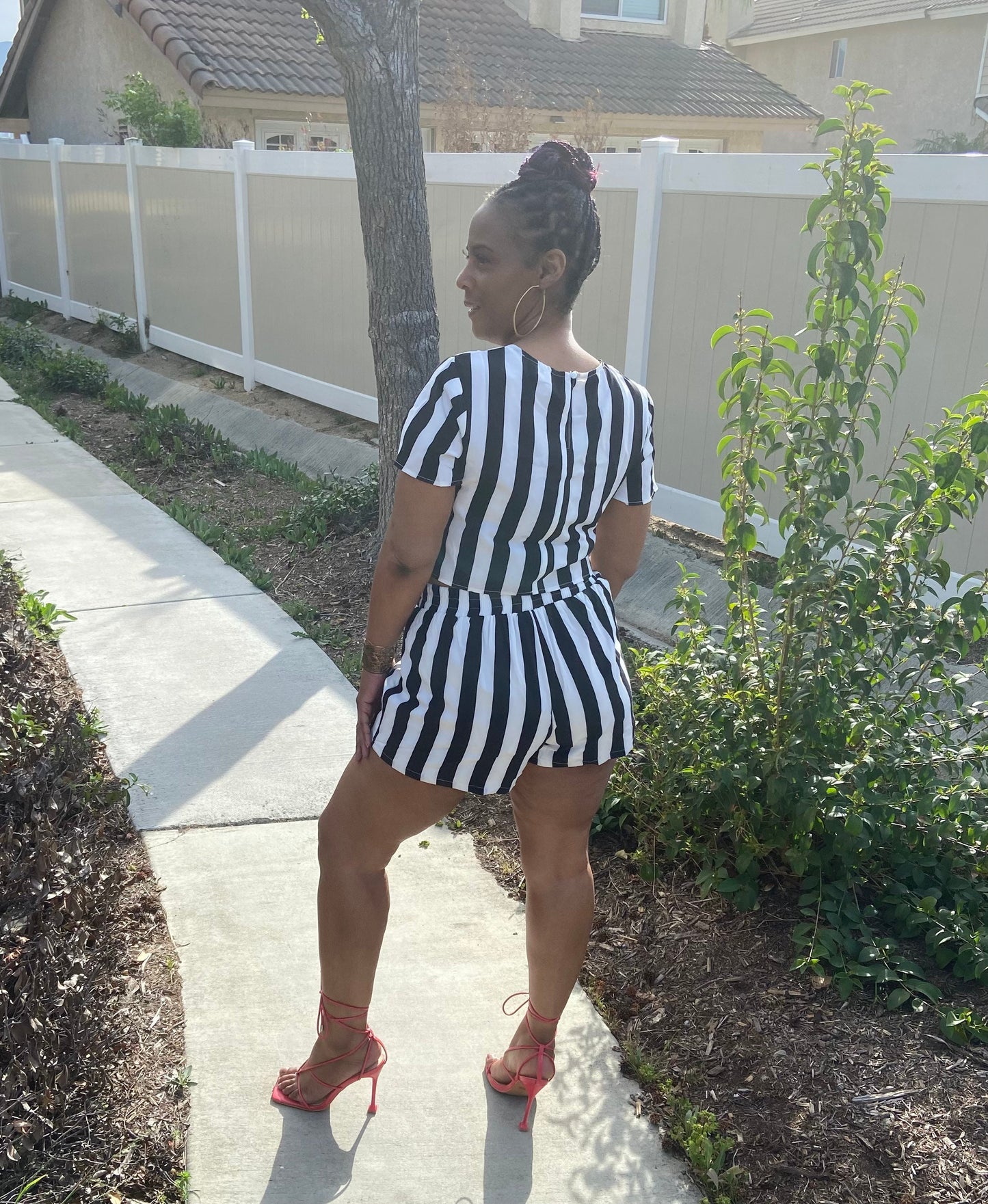 Striped cuteness.