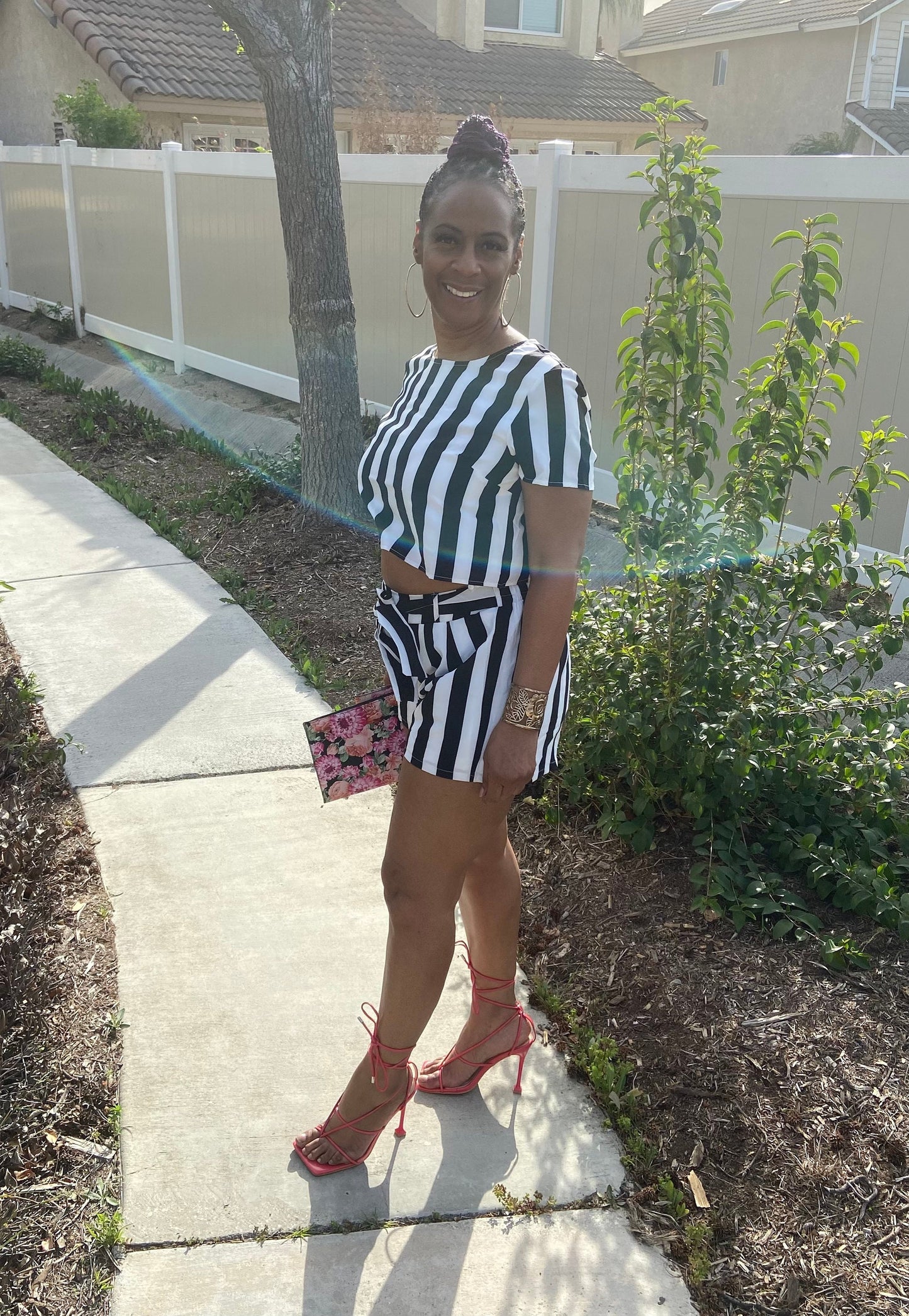 Striped cuteness.