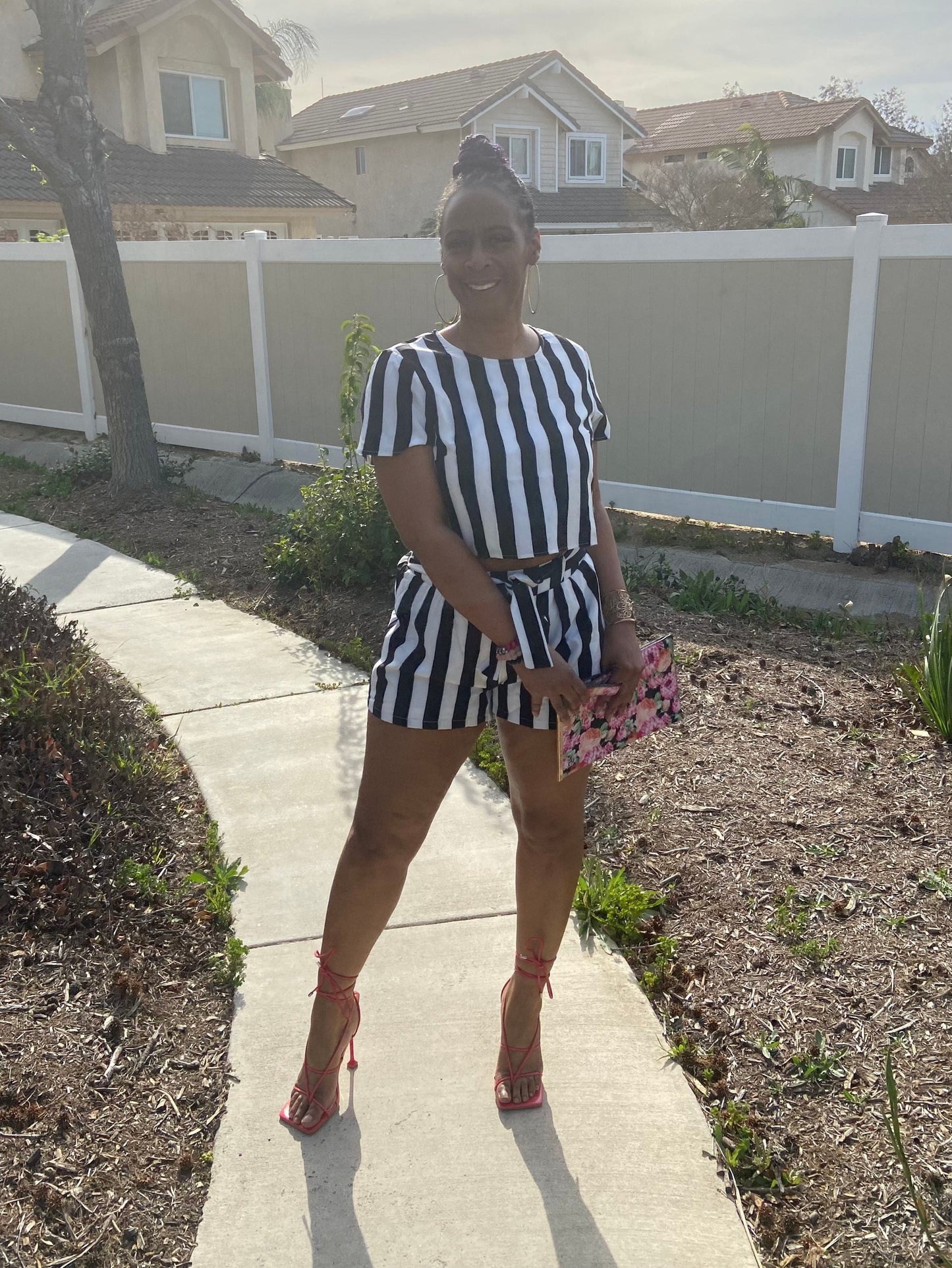 Striped cuteness.