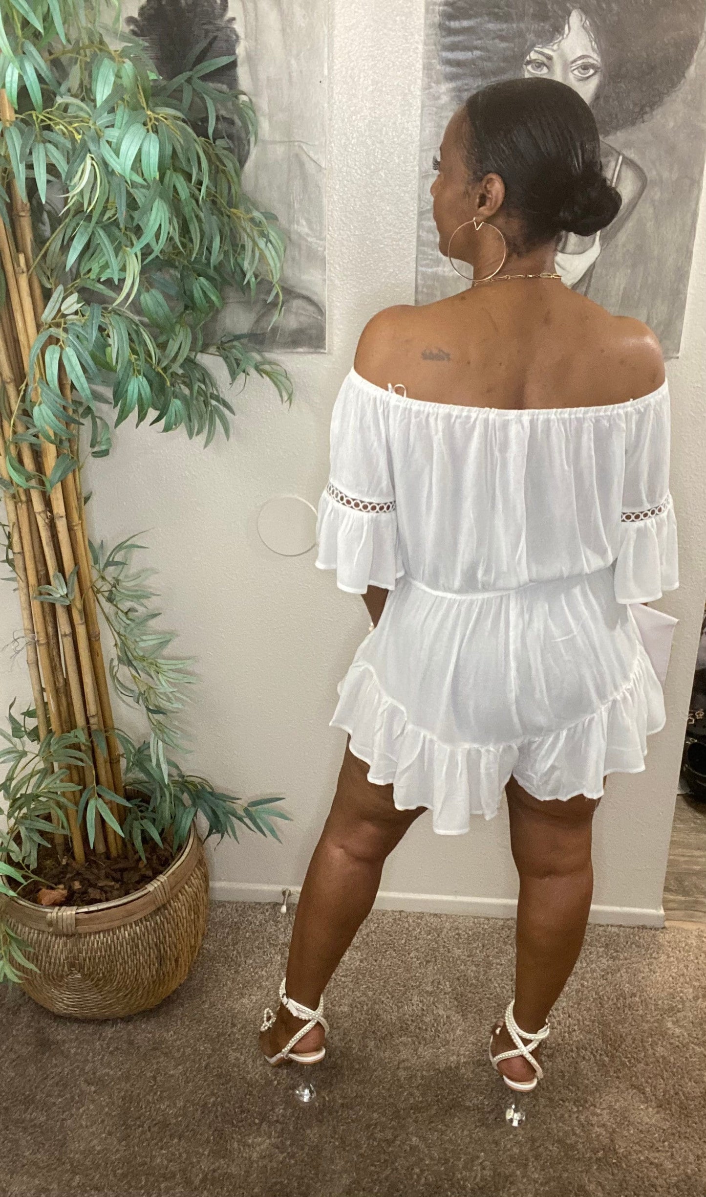 Off white Romper