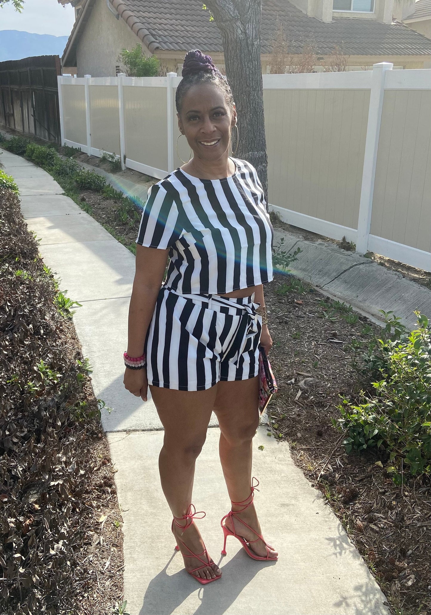 Striped cuteness.