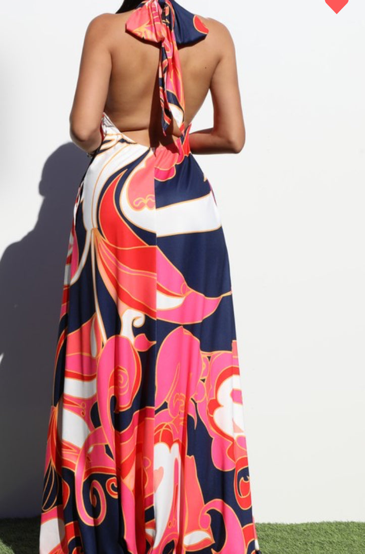 Halter Maxi Dress
