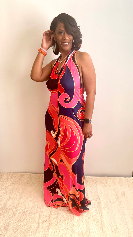 Halter Maxi Dress
