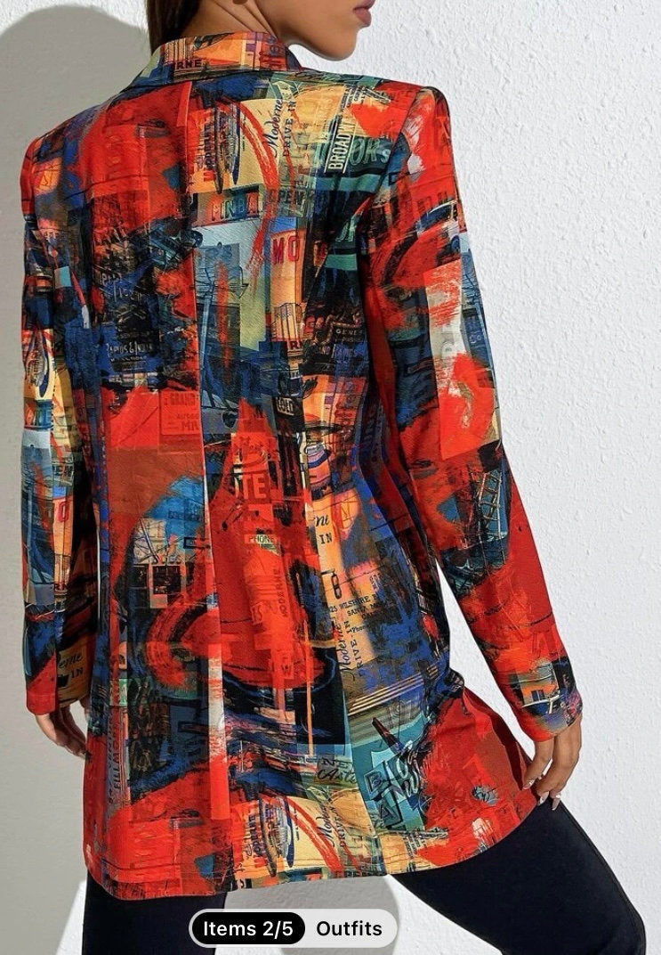 Multi Colored Blazer